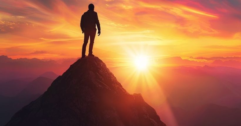 {"prompt":"Photorealistic image of a person standing on a mountain top, silhouetted against a vibrant sunrise, representing achievement and goal setting. The person is looking forward, with a determined expression.","originalPrompt":"Photorealistic image of a person standing on a mountain top, silhouetted against a vibrant sunrise, representing achievement and goal setting. The person is looking forward, with a determined expression.","width":1024,"height":1024,"seed":3912,"model":"sana","enhance":false,"nologo":false,"negative_prompt":"undefined","nofeed":false,"safe":false,"quality":"medium","image":[],"transparent":false,"has_nsfw_concept":false,"concept":[],"trackingData":{"actualModel":"sana","usage":{"completionImageTokens":1,"totalTokenCount":1}}}